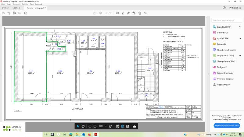 Pôdorys - Poštová 1, opr..png